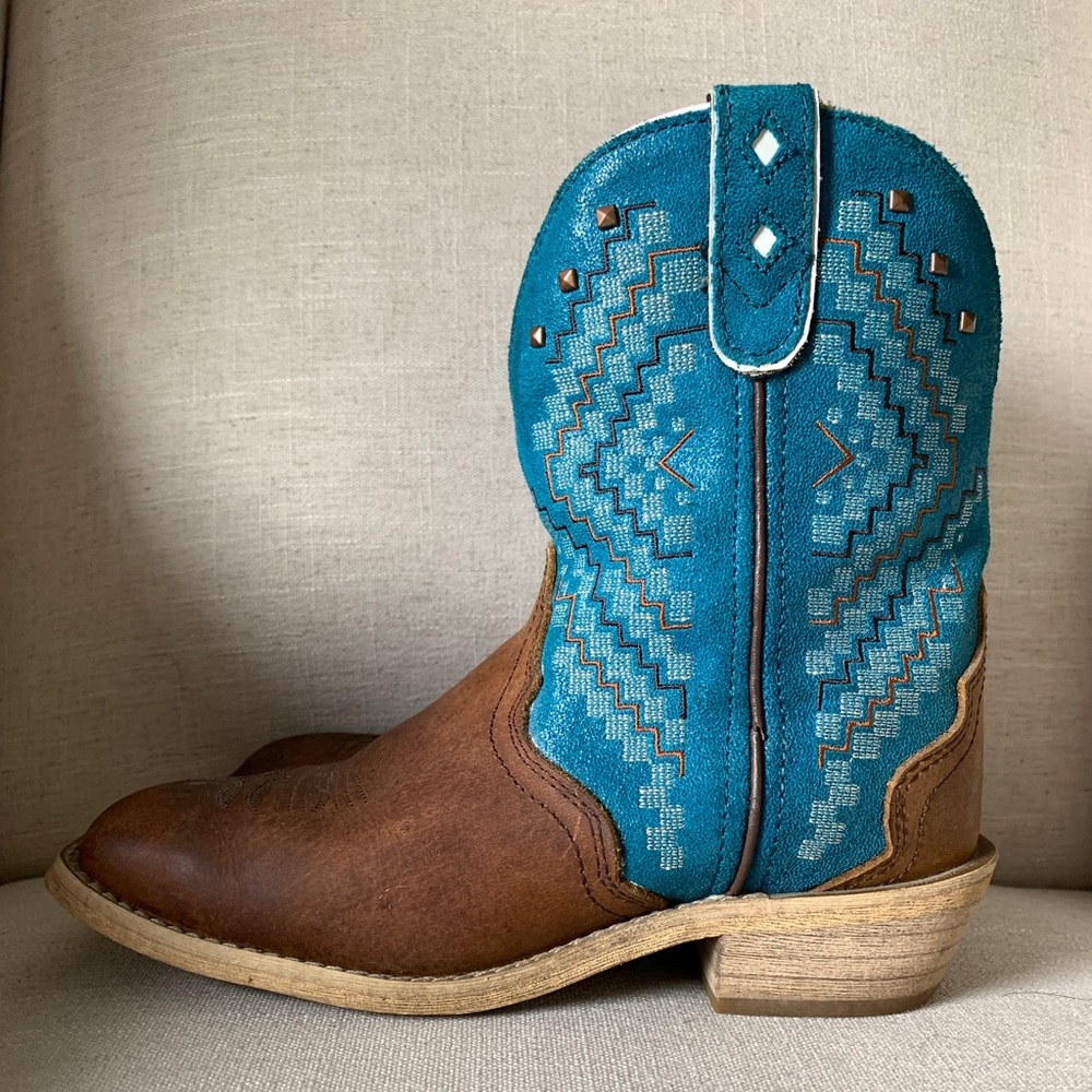 Justin Women’s Square Toe Western Boots - Size 7B